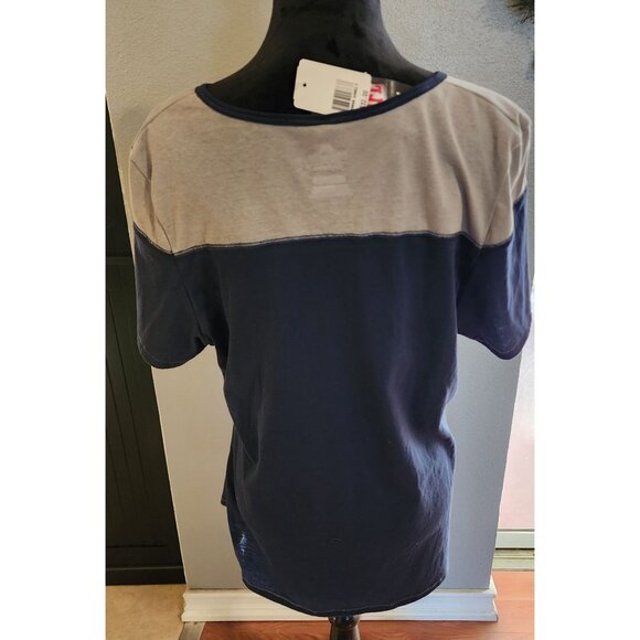 NFL New England Patriots T-Shirt Womens XXL Team Apparel Majestic Football - Picture 5 of 13